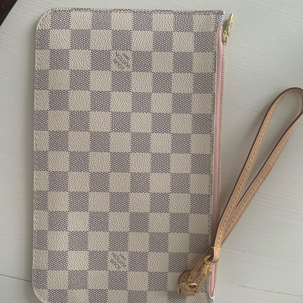 Louis Vuitton Pochette Neverfull Damier Azure